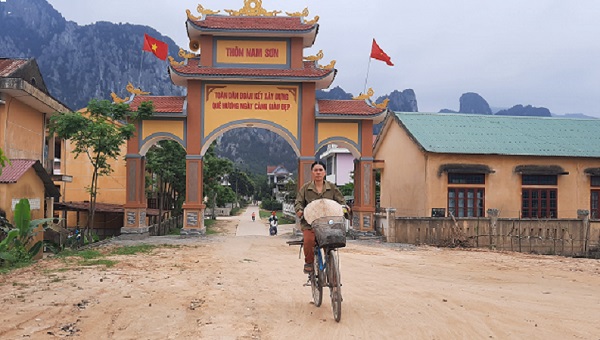 Quảng Bình: Xã Mai Hóa hoàn thành các tiêu chí xây dựng nông thôn mới nâng cao